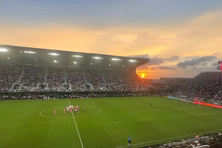 Inizia la partita dell'Inter Miami CF